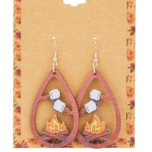 Harvest Campfire Drop Earrings