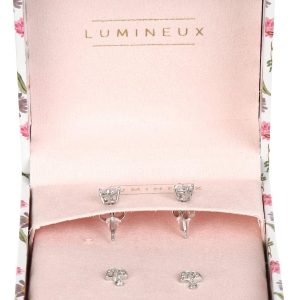 2 Pk Sterling Silver Stud Earrings