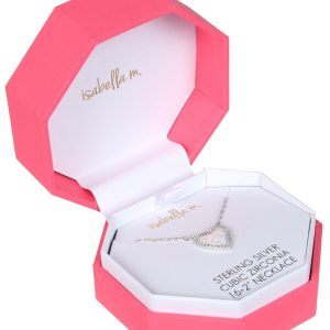 Sterling Silver Heart Pendant Necklace