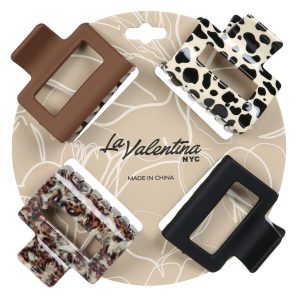 4 Pk Hair Clips