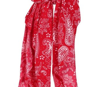 Cowgirl Hat Scarf Hair Clip