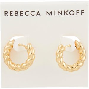 Rope Chain Huggie Earrings