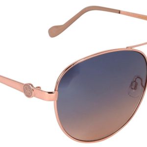 Women's Metal Aviator Sunglasses