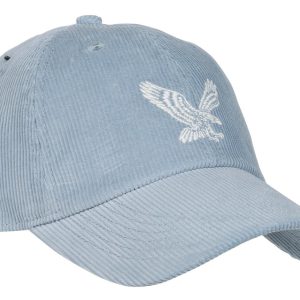 Corduroy Embroidered Eagle Cap