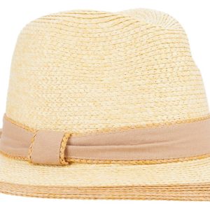 Women's Woven Fedora Sun Hat
