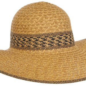 Women's Jacquard Straw Sun Hat