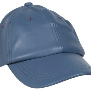 Faux Leather Cap