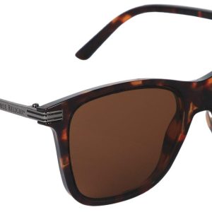 Men's Tortoiseshell Print Sunglasses