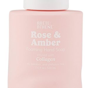 17 oz Rose & Amber Foaming Hand Soap