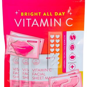 8 Pk Bright All Day Facial Kit