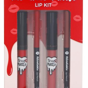 4 Pk The True Matte Lip Kit