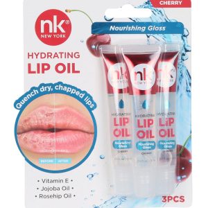 3 Pk Cherry Hydrating Lip Oil