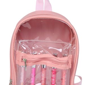 Clear Pink Backpack