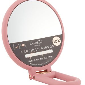 Soft Touch Handheld Mirror