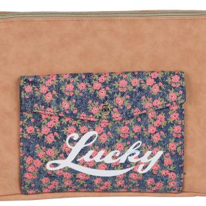 Faux  Leather Cosmetic Bag