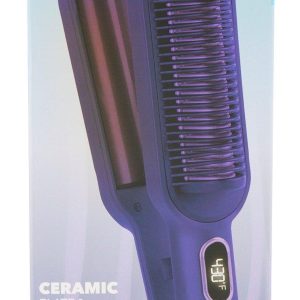 2-in-1 Heated Hair Brush & Waver