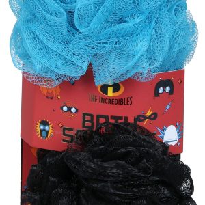 2 Pk Incredibles Bath Sponges