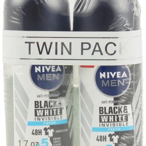 2 Pk Black & White Anti-Perspirant