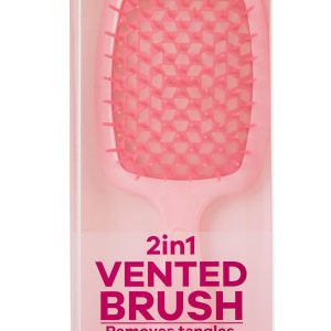 2-in-1 vented Paddle Brush
