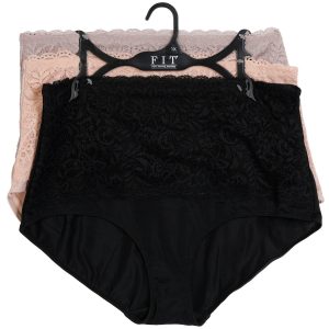 Women's Plus 3 Pk Shaping Briefs