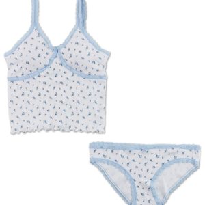 Women's 2 Pc Floral Bikini Panty Set