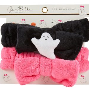 2 Pk Halloween Spa Headbands