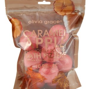 10 pk Caramel Apple Bath Fizzers