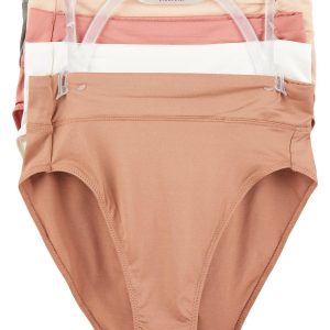 Women's 5 Pk Hi Cut Panties