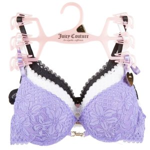 Juniors 3 Pk Lace Bras