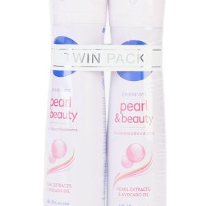 2 Pk Pearl & Beauty Deodorant Sprays