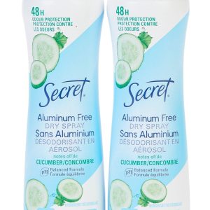 2 Pk Cucumber Spray Deodorant