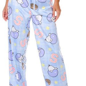 Women's Snoopy Football Pajama Pants