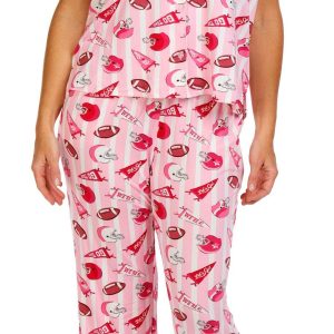 Women's 2 Pc Go Team Pajama Pants Set