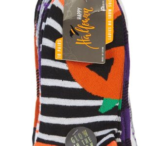 Women's 10 Pk Halloween No Show Socks