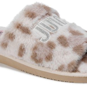 Women's Cow Print Slippers