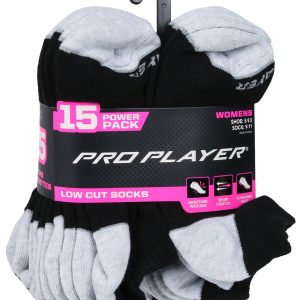 Women's 15 Pk Low Cut Socks