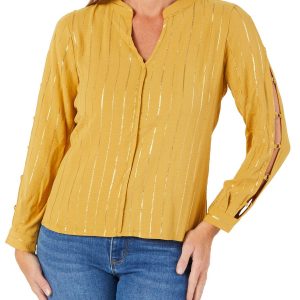 Women's Stripe Print Top