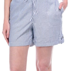 Women's Stripe Print Casual Shorts