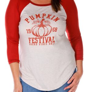 Women's Harvest Pumpkin Top