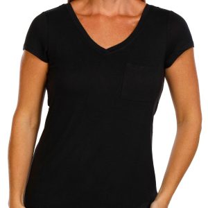 Women's Solid Pocket Top