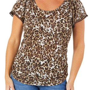Women's Animal Print Top