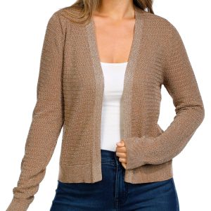 Women's Ribbed Knit Cardigan