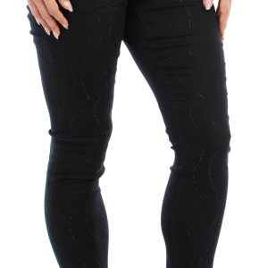 Women's Solid Skinny Jeans