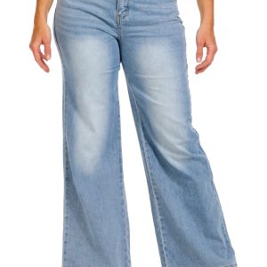 Women's High Rise Wide Leg Jeans
