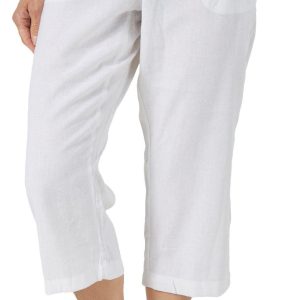 Women's Poplin Capris
