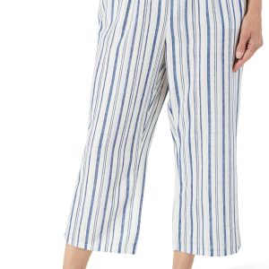 Women's Stripe Print Capris