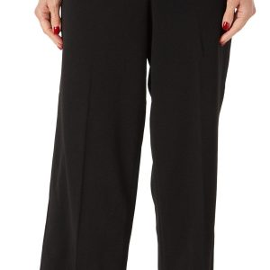 Women's Solid Sailor Button Capris