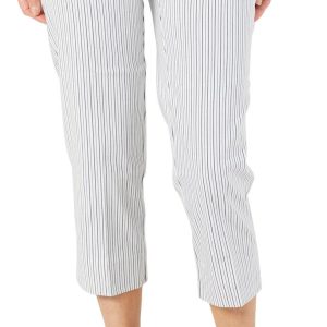 Women's Stripe Print Capris