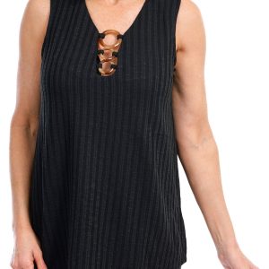 Women's Sleeveless Solid Top