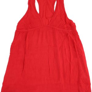 Women's Sleeveless Solid Swim Cover Up